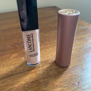 Lancome All Over Concealer and Unspoken Feelings Lipstick